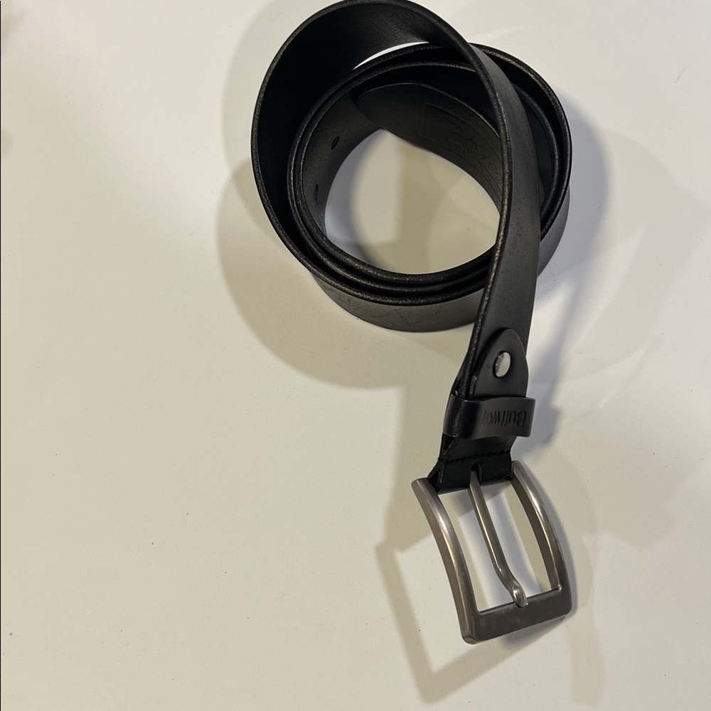 Buffway - 40” black/brown belt, leather‎